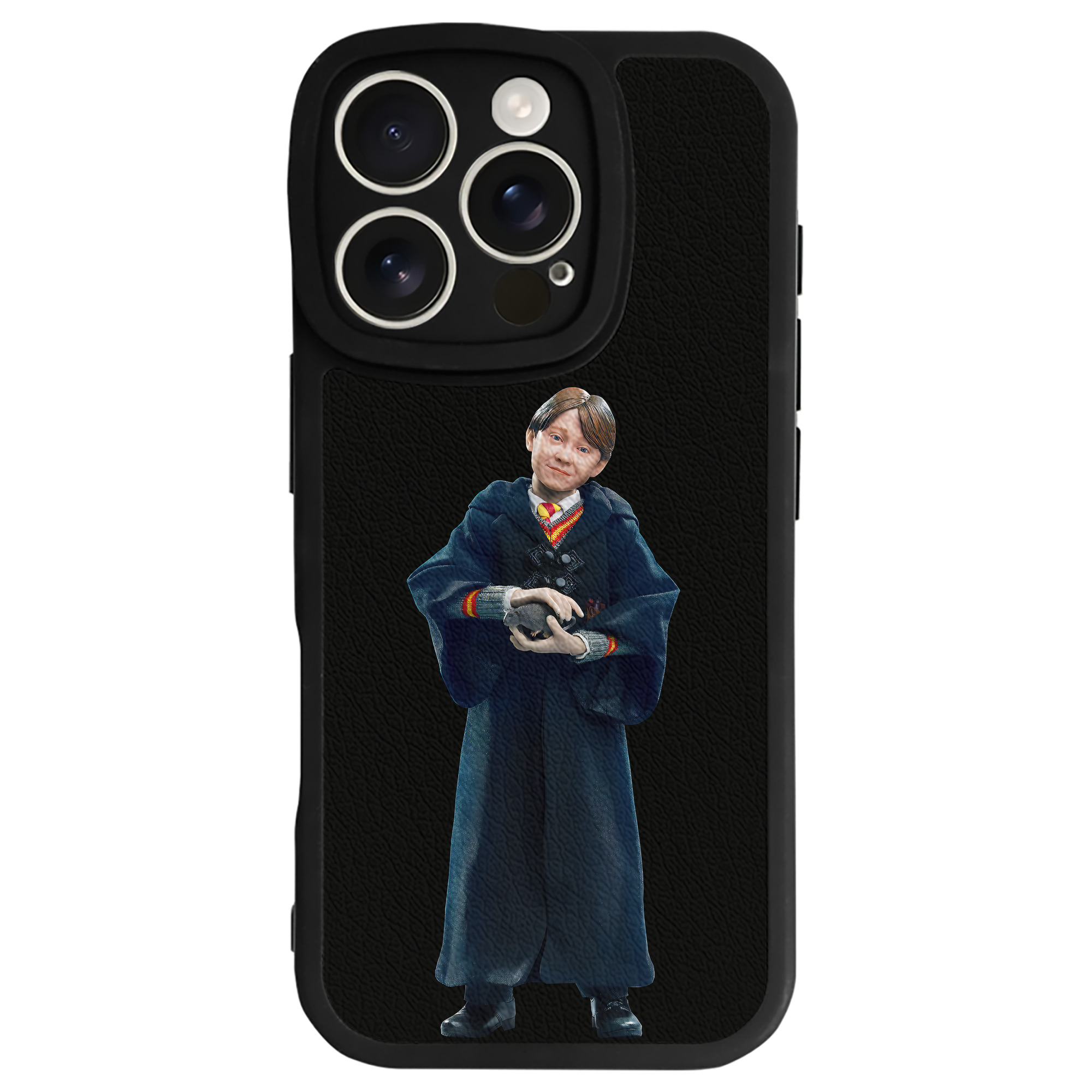 （画像用） Harry Potter ハリー・ポッターシリーズ 【iPhone 16シリーズ対応】シリコンスマホケース（レザー調） 材質：シリコン